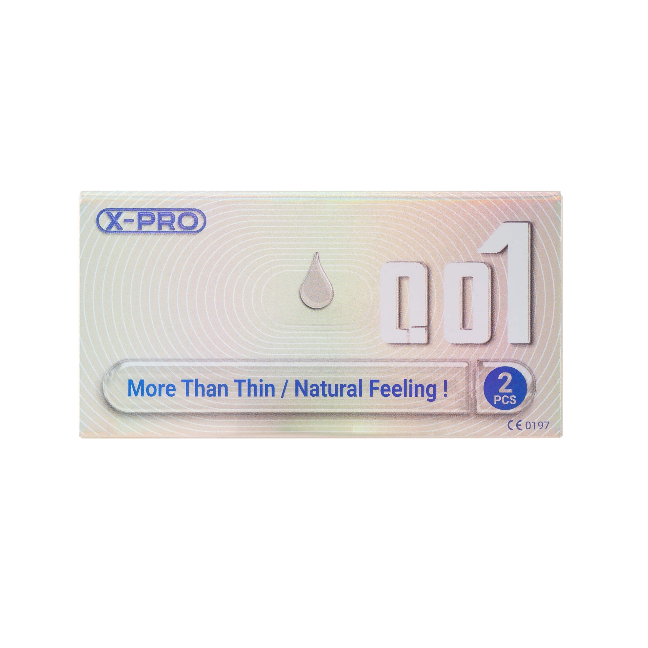 X-Pro 0.01 dạng cốc đựng siêu mỏng siêu nhiều gel - Hộp 2 cốc - Ảnh 2